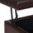 Faux Leather Lift Top Storage Bench-1158183120