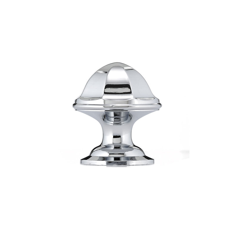 Expression 1 1/8" Diameter Round Knob, Chrome