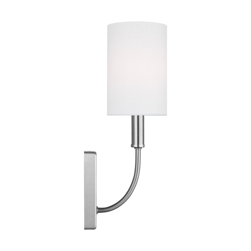 1 - Light Bath Sconce, Brushed Nickel
