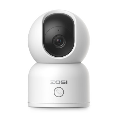 3MP Indoor Wifi 360° PTZ Security Camera for Baby /Pet with 2-way Talk, One-Click Call, Remote View
