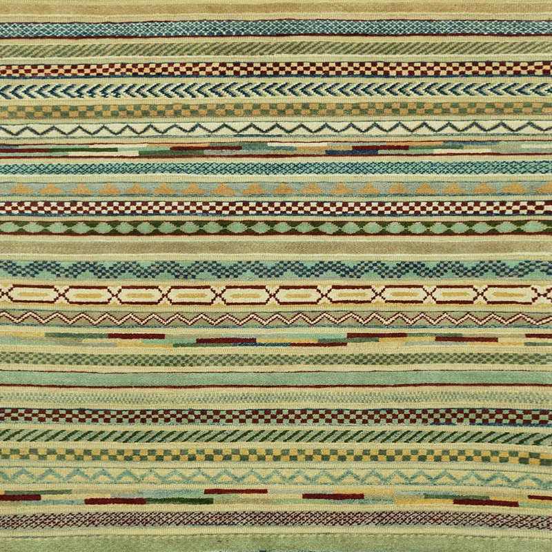 Tapis abstrait moderne 2192, Carré 3 pi
