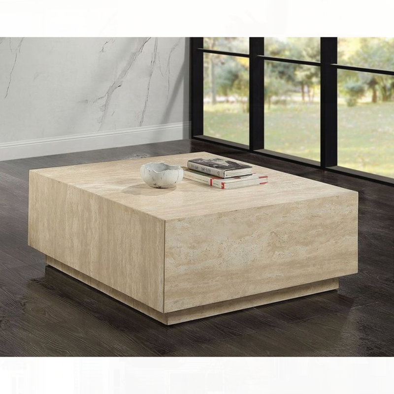 Coffee Table with Practical Weight Bearing Capacity