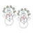 Pro-Line Led Animation Juggling Snowman Lighted Display