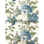 Papier peint floral bleu Beatrix