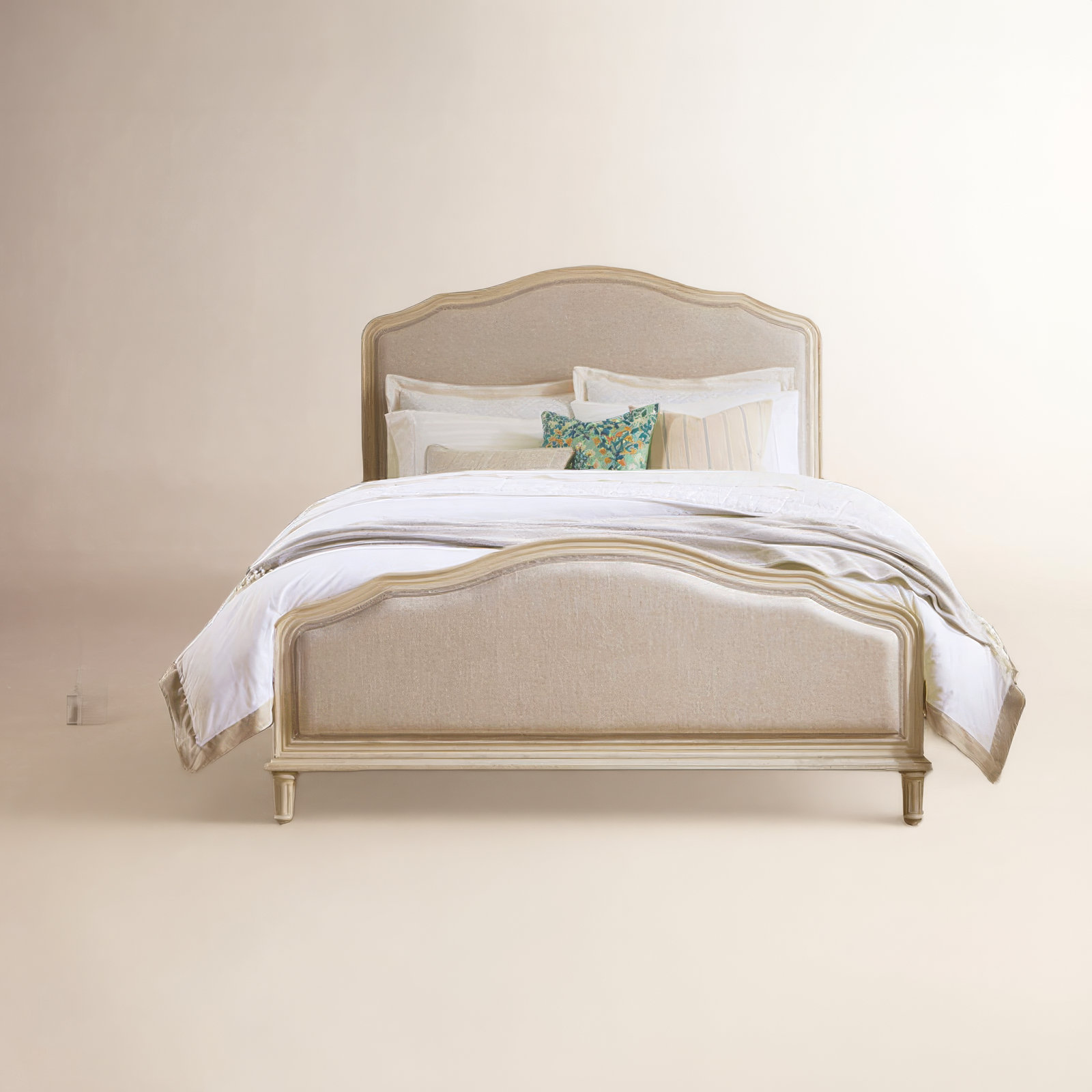 Mandalay Cuff Cotton Duvet Cover Set, Blush, King
