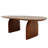 Mid Century Modern Triangle  Coffee Table Side Table With Wooden Legs-704638783