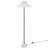 Illusion Marble Dome Floor Lamp In Black-101991472