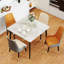 Annagh Stone Top Metal Base Dining Table-492564329-492560528