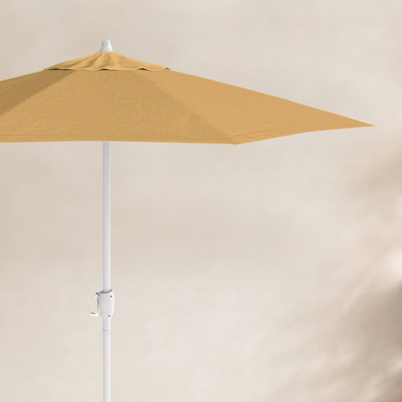 Parasol de marché 86,3 po Kenne, Brun clair, l 90 po x P 90 po