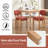 Mid Century Wooden Round Pedestal Dining Table Sets-184720874-186579857-186579862