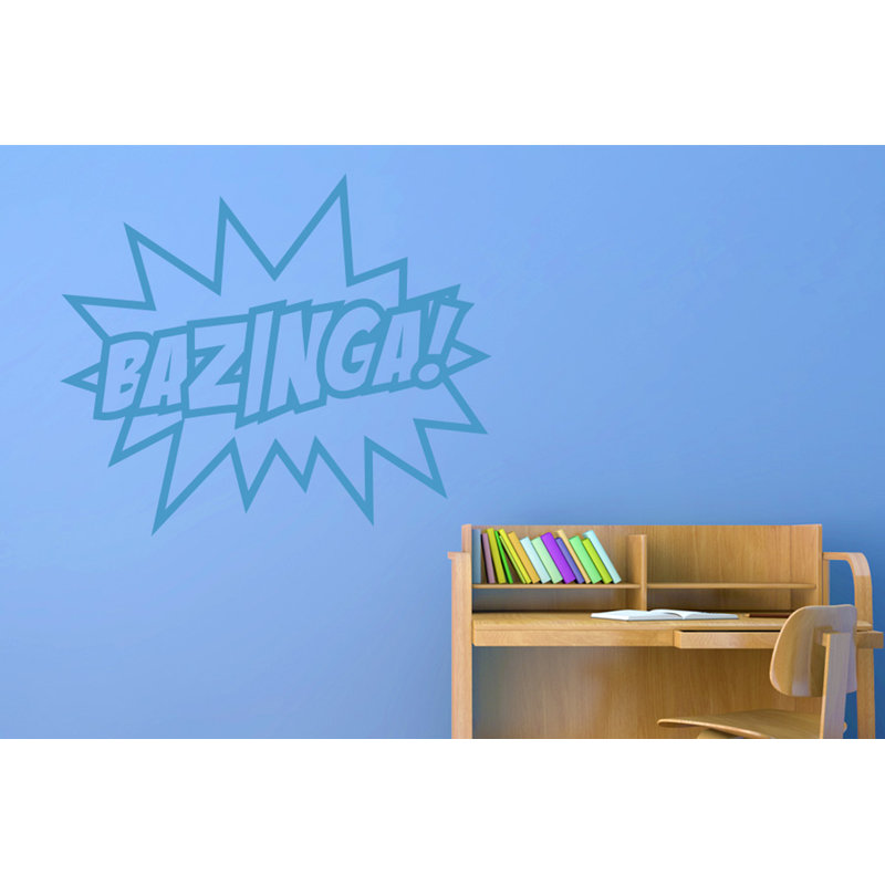 Wall Decal, Medium, Blue
