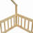 House-Shaped Floor Bed With Fence, Guardrails-3268797-3268792