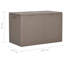 Rebrilliant Rappaport 180L Gallon Water Resistant Polypropylene in Brown