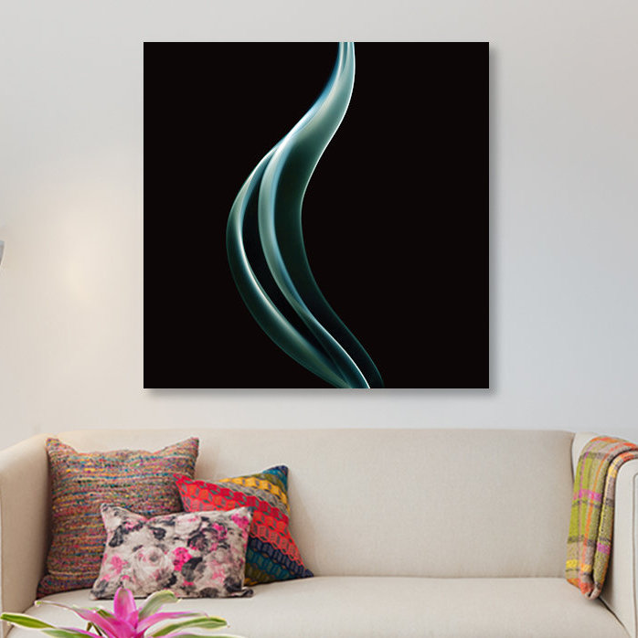«Smoke IV» par PhotoINC Studio - Estampe numérique sur toile tendue avec châssis, H 12 po x l 12 po x P 0,75 po, Toile tendue