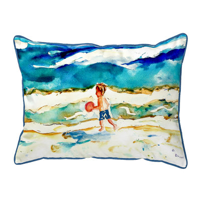 Housse et insert de coussin rectangulaire extérieur Boy and Ball