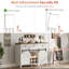 Buffet rustique de style campagnard avec porte de grange coulissante et trois tiroirs spacieux-1906143385-1906143383