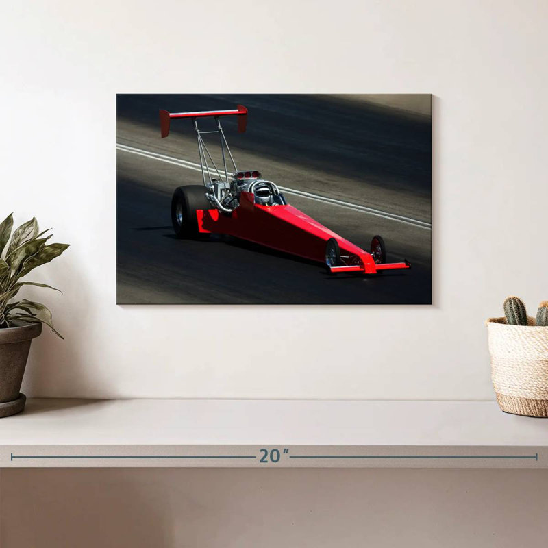 Voiture de course Mehar, H 8 po x l 12 po
