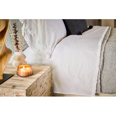 Ensemble de draps en coton percale Audrey
