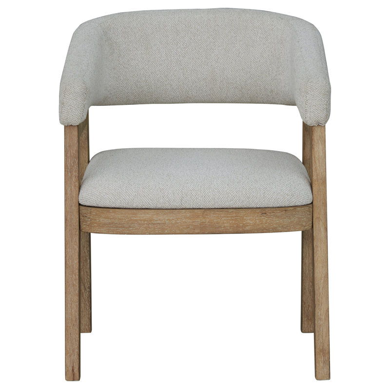 Chaise de salle à manger rembourrée à dossier Pula