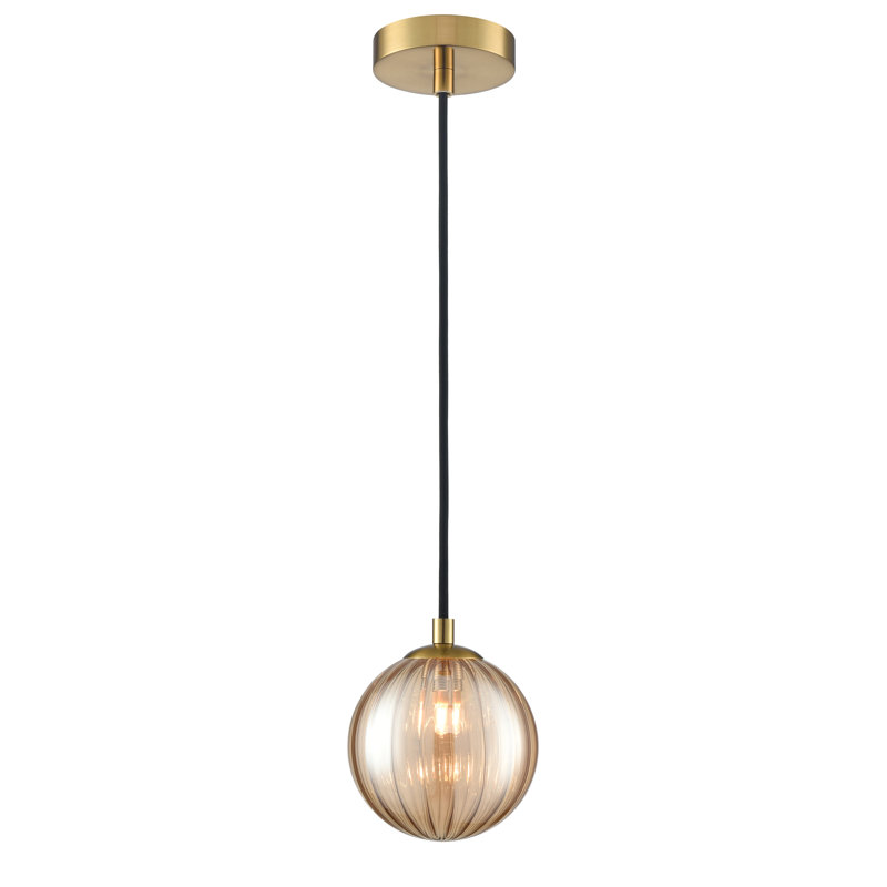 Westdale 1 - Light Single Pendant, Brass