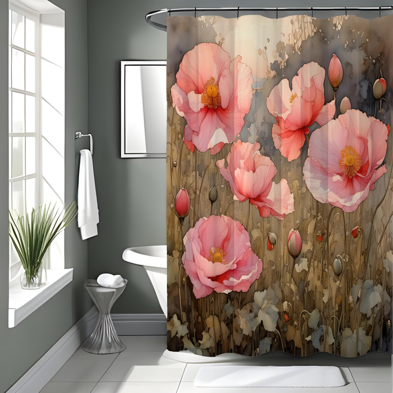 Rideau de douche Lorene, H 72 po x l 70 po