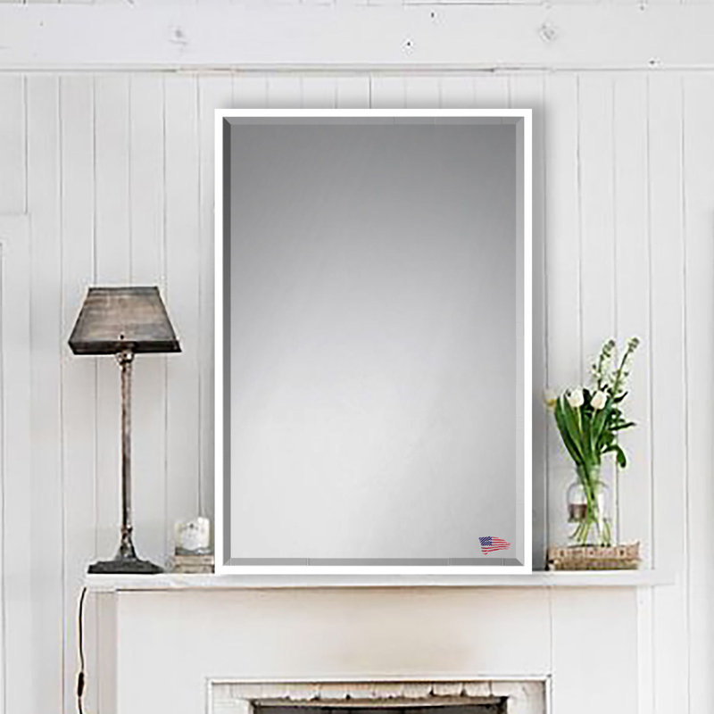 Rashedah Metal Flat Wall Mirror, 30.43" H x 18.43" W