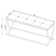 Beele Faux Leather Upholstered Bench