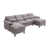 Tissu gris est en rupture de stock