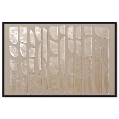 Textured Tiles Canvas Textured Abstract by