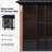 PURPLE LEAF 12' X 24' Sunroom Patio Hardtop Gazebo Double Top Galvanized Steel Screen House Aluminum Sun Room Outdoor Solarium for Garden Backyard-122817695