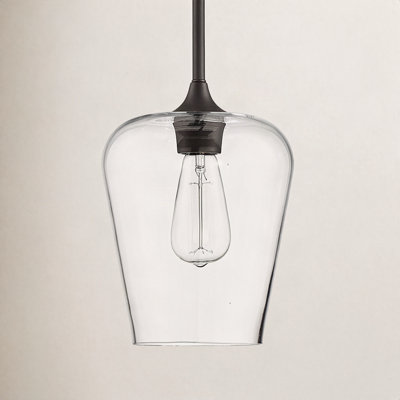 Breena 1-Light Dimmable Bell Pendant