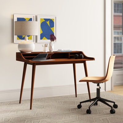 Luxembourg Solid Wood Base Writing Desk