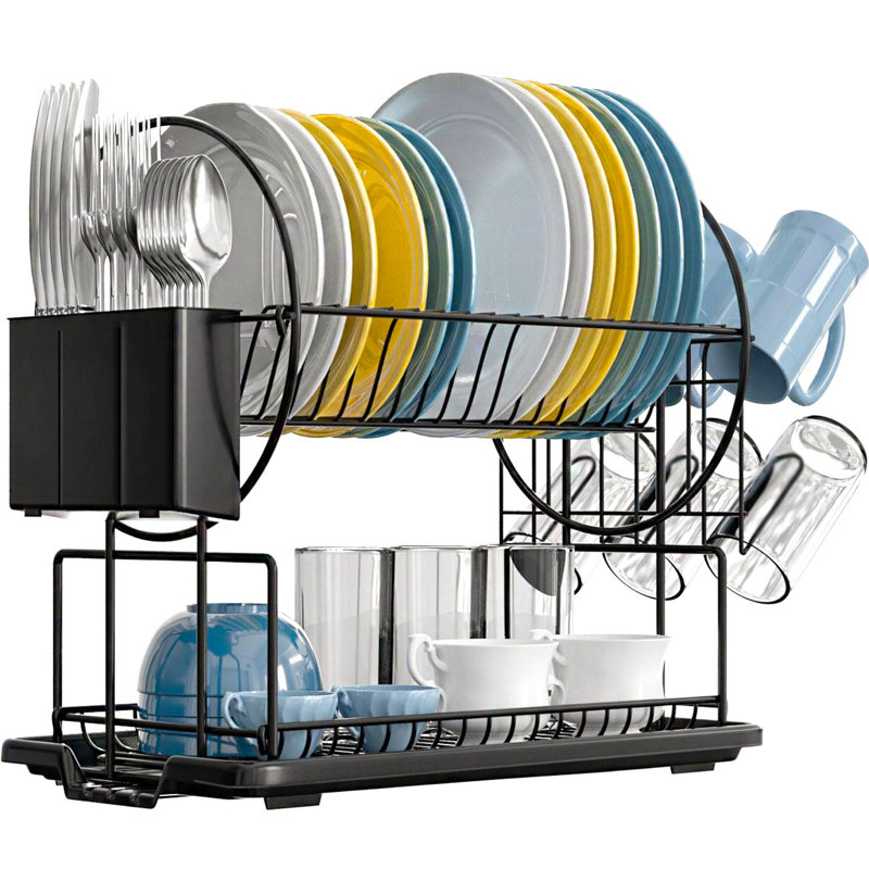 Aymond Stainless Steel Two Tier Dish Rack