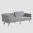 Sofa Bed Convertible Folding Lounge Couch Loveseat Sleeper Sofa Armrests-994806598