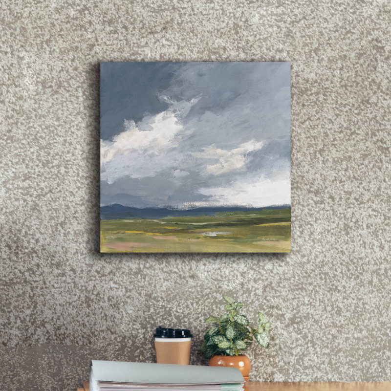 Art mural sur toile Winston Porter «August Storm Honeybloom» par Pamela Munger, H 18 po x l 18 po x P 0,75 po