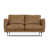 Stevens Butternut Brown Genuine Leather