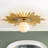  GlowCraft 1 - Light Modern Sunburst Flush Mount Ceiling Light for Hallway-253902468
