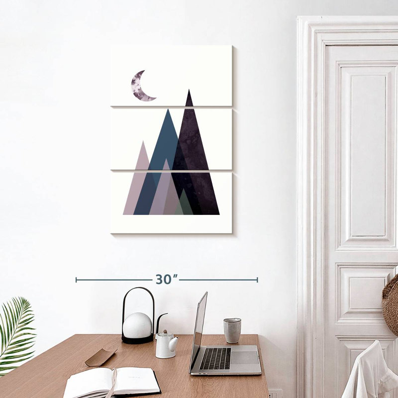 Alvord Scandi, bleu I, H 32 po x l 20 po