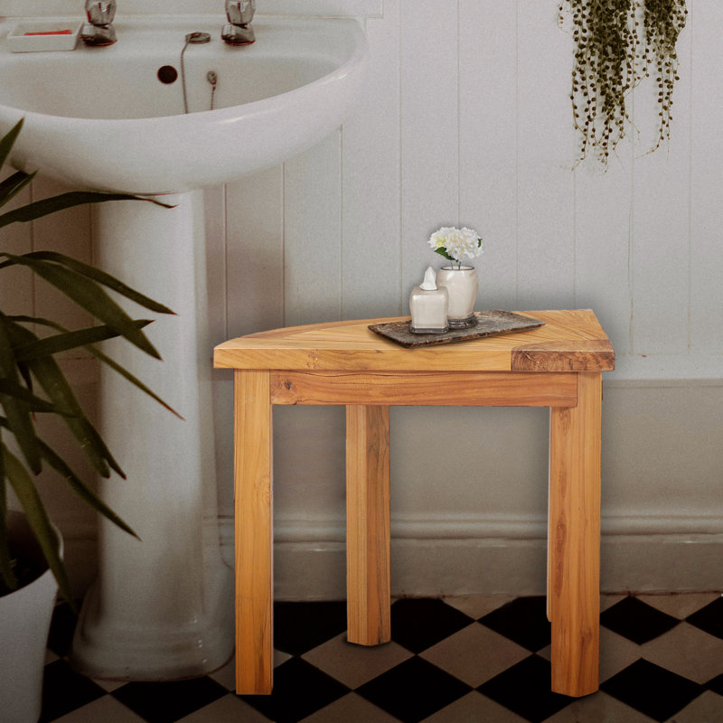Addilyn A-Grade Teak Wood Shower Bench