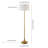 Krieg 62'' Traditional Floor Lamp-120877172