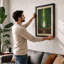 Path Through Bamboo Japandi - Framed Print-65370240-65370243
