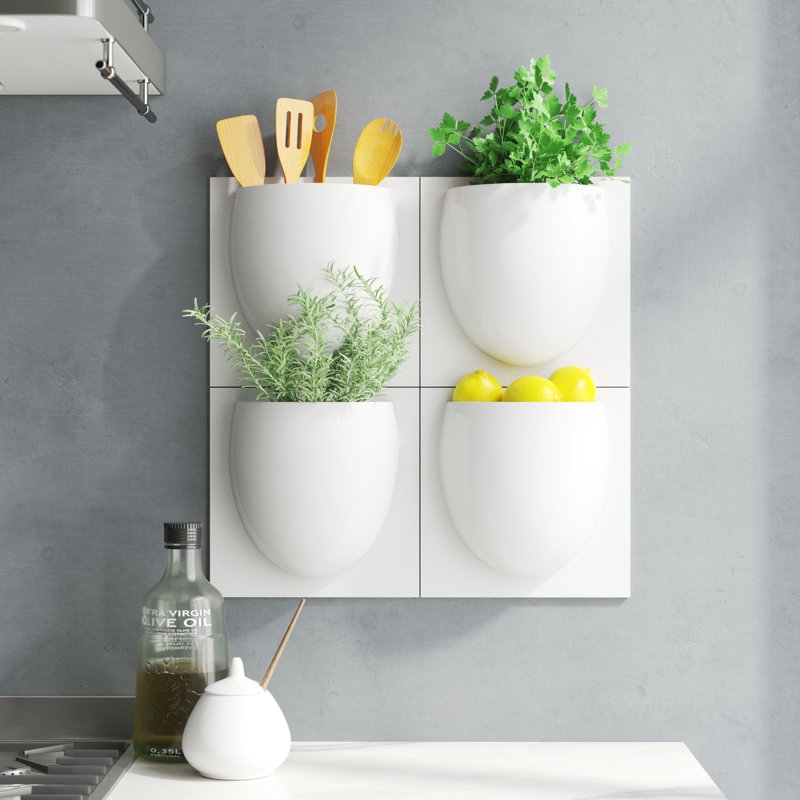 Wall Planter, White