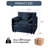 Spacious Chenille Sofas, Modern Modular Design For Home Relaxation