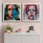 «Hot Pop Girl I», ensemble de 2 impressions sur toile encadrées-924511133-924511132