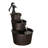 Rustic Pump and Barrel Water Fountain, 40"