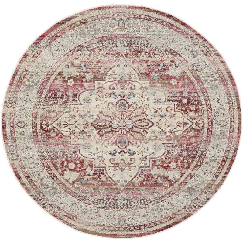 Oriental Indoor Rug, Round 6'