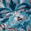 Bridgerton By Catherine Lansfield Regency Damask Duvet Cover Set Teal Green-610337359