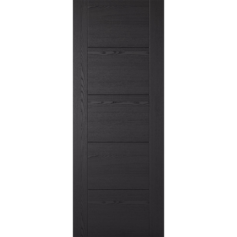 Vancouver Laminate Black Internal Door, 1981mm H x 610mm W x 35mm D
