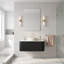 Meuble-lavabo mural de 36 po en contreplaqué, noir, à bord arrondi avec tiroir de rangement imperméable et résistant à l'humidité, pré-assemblé-132499731-132499737