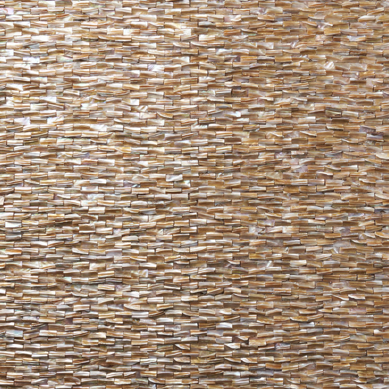 Carreau de mosaïque pour mur et plancher 0,25 po x 1 po Baroque